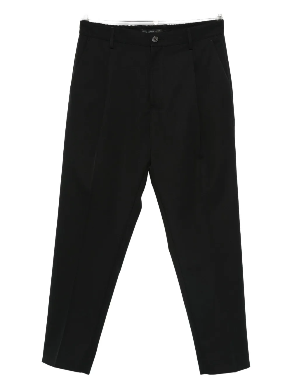 Low Brand Pleated-front Trousers In Black