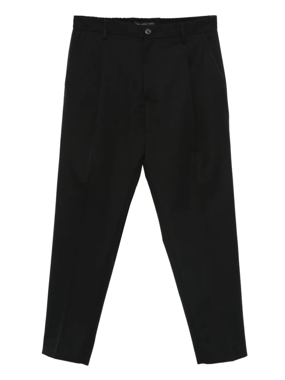 Low Brand pleated-front trousers | Black | Image 1