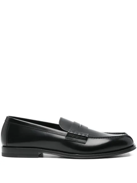 Henderson Baracco penny-strap leather loafers