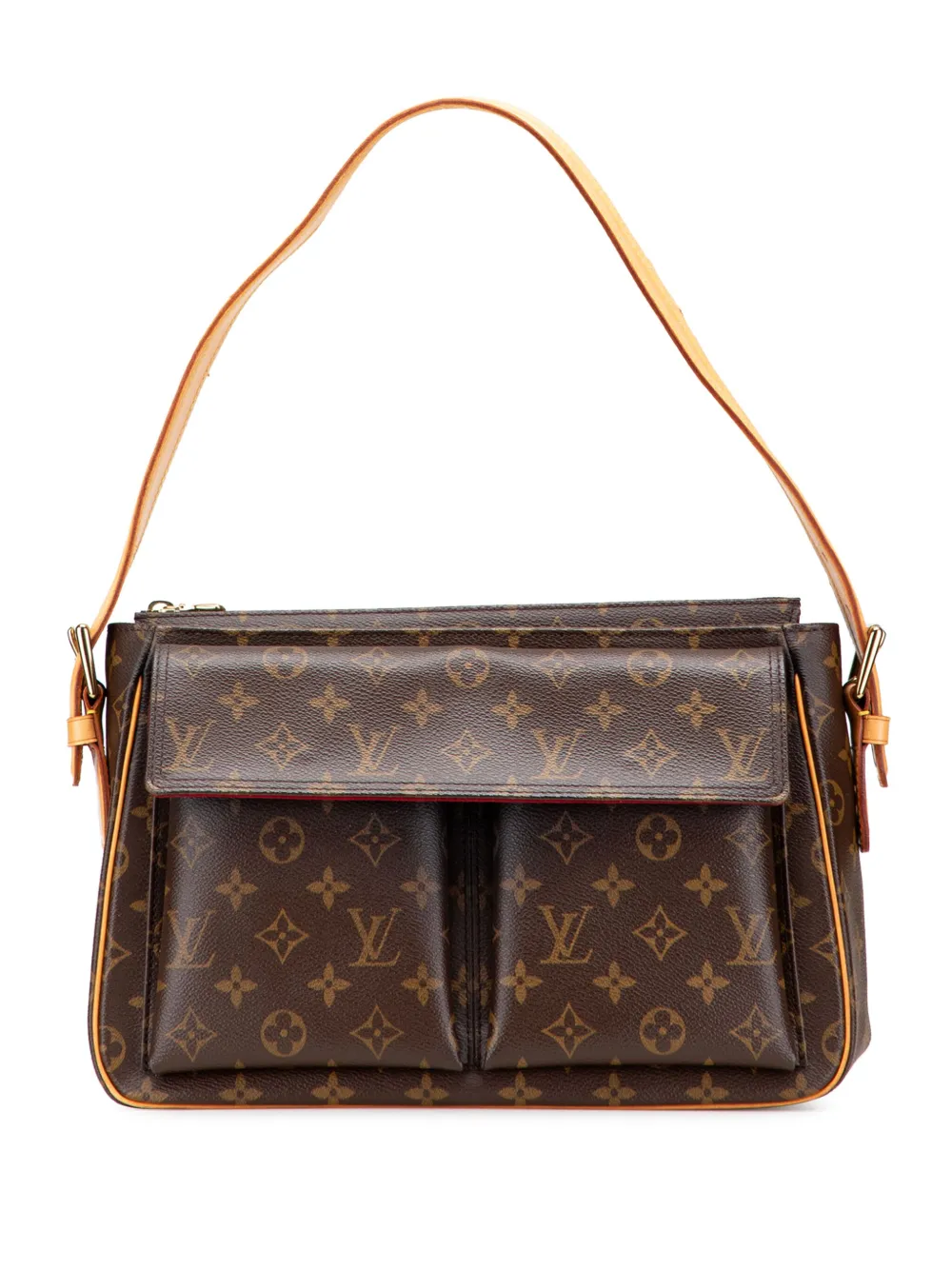Louis Vuitton Pre-Owned 2003 モノグラム ヴィバシテ GM ショルダーバッグ - ブラウン Louis Vuitton Pre-Owned 2003 モノグラム ヴィバシテ GM ショルダーバッグ - ブラウン