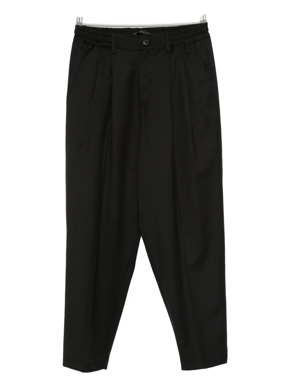 Low Brand Crop Lenght Trousers In Black