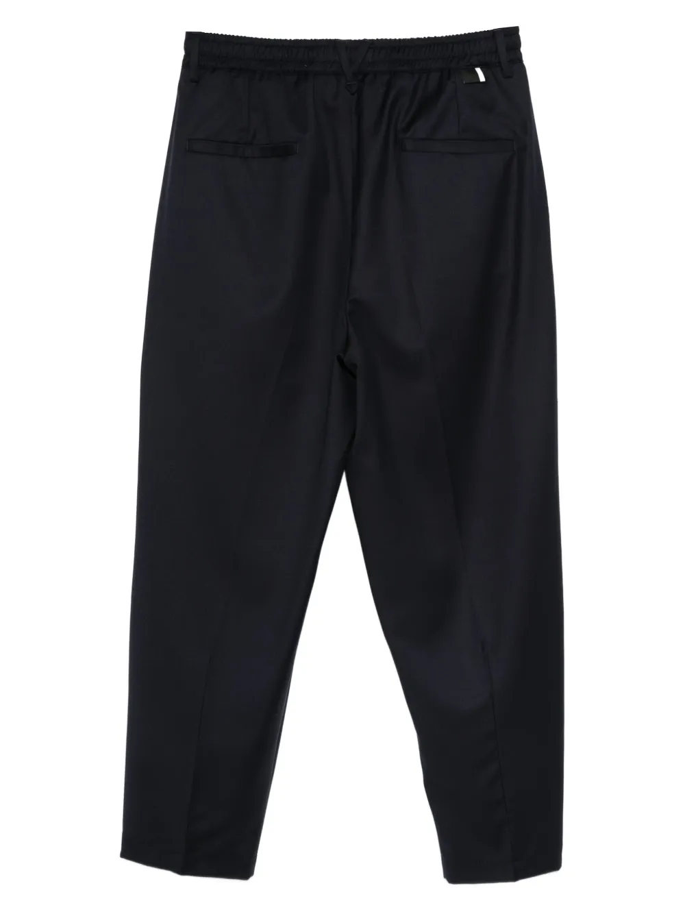 Low Brand pleated elastic-waist trousers | Cropped Pants | Image 2