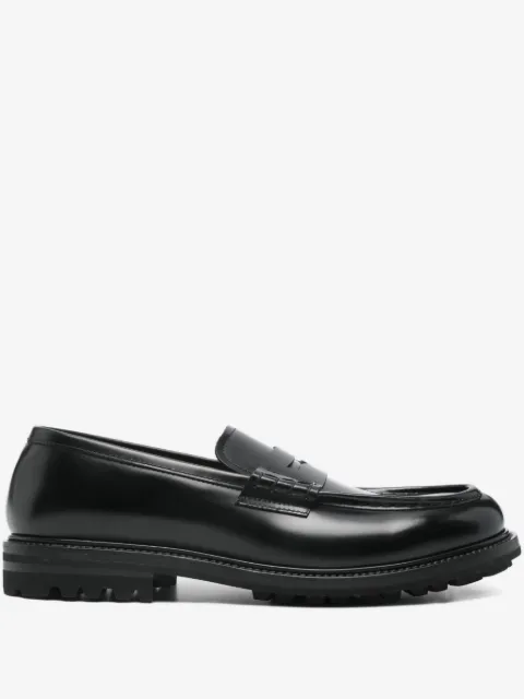 Henderson Baracco penny-strap leather loafers