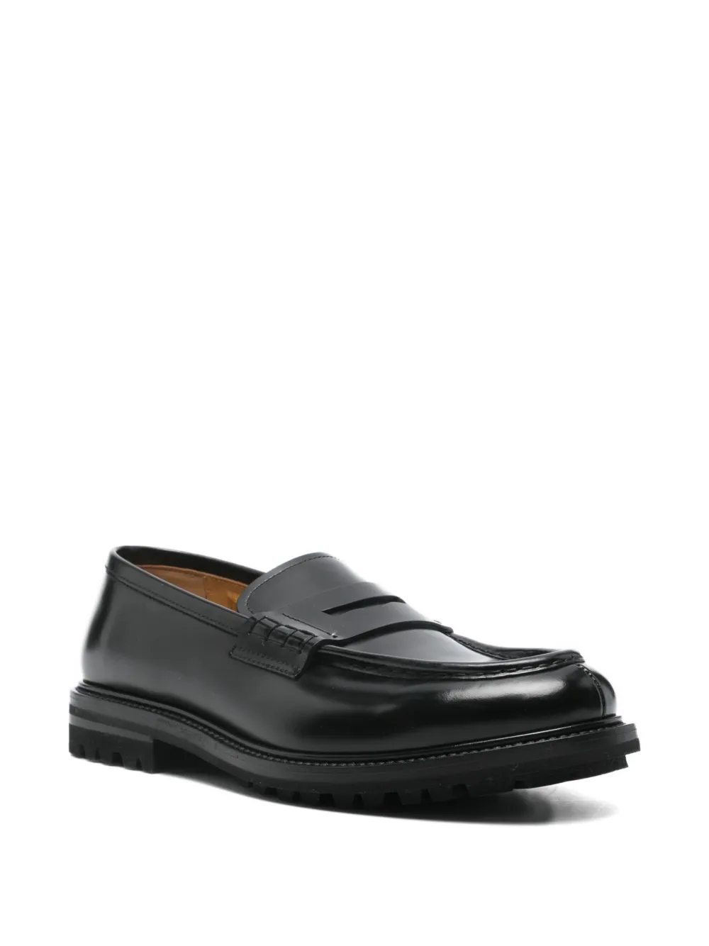 Henderson Baracco penny-strap leather loafers | Image 2