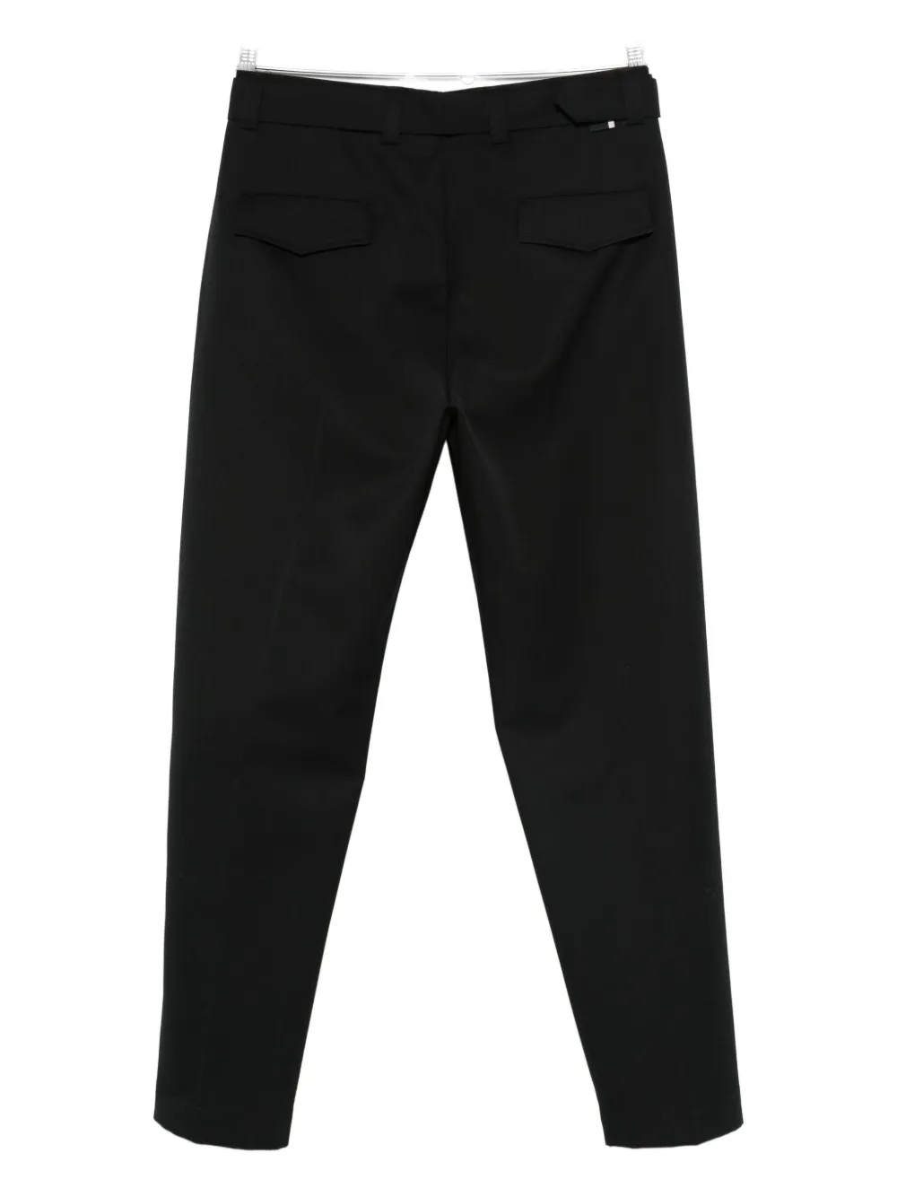 Low Brand belted trousers - Zwart