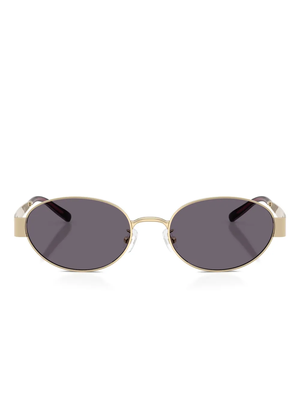 Tory Burch Miller Metal Oval Sunglasses In Blue