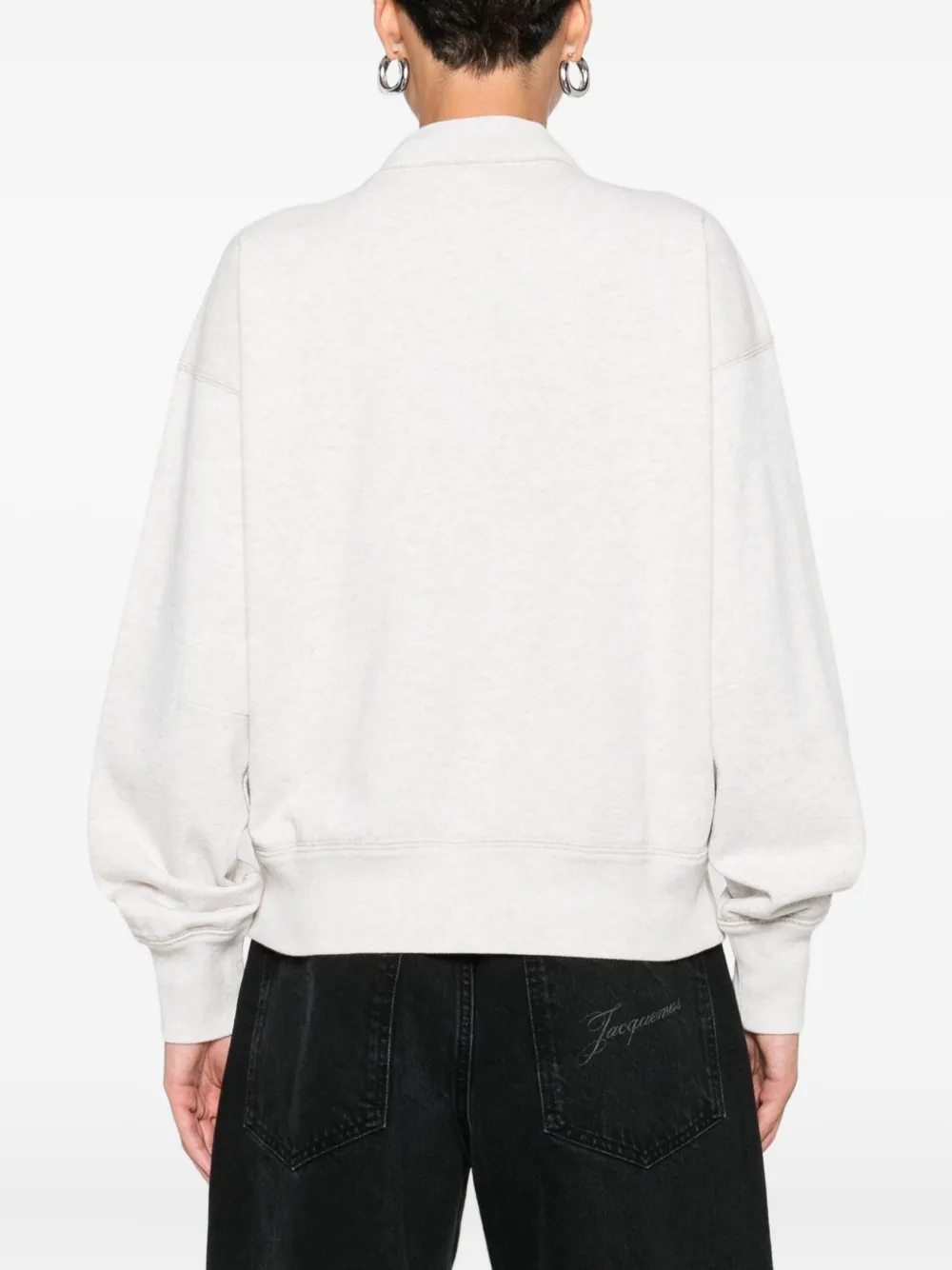 Isabel Marant Étoile Logo-print Sweater In Neutral