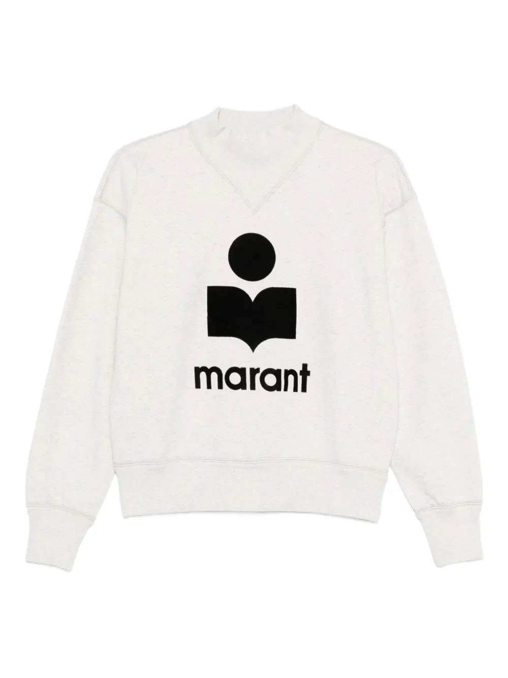 Isabel Marant Étoile Logo-print Sweater In Neutral