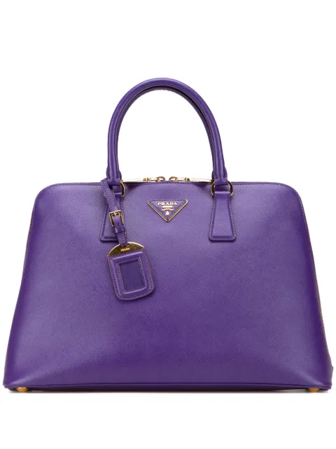 Prada Pre-Owned 2010-2025 Large Saffiano Lux Promenade satchel