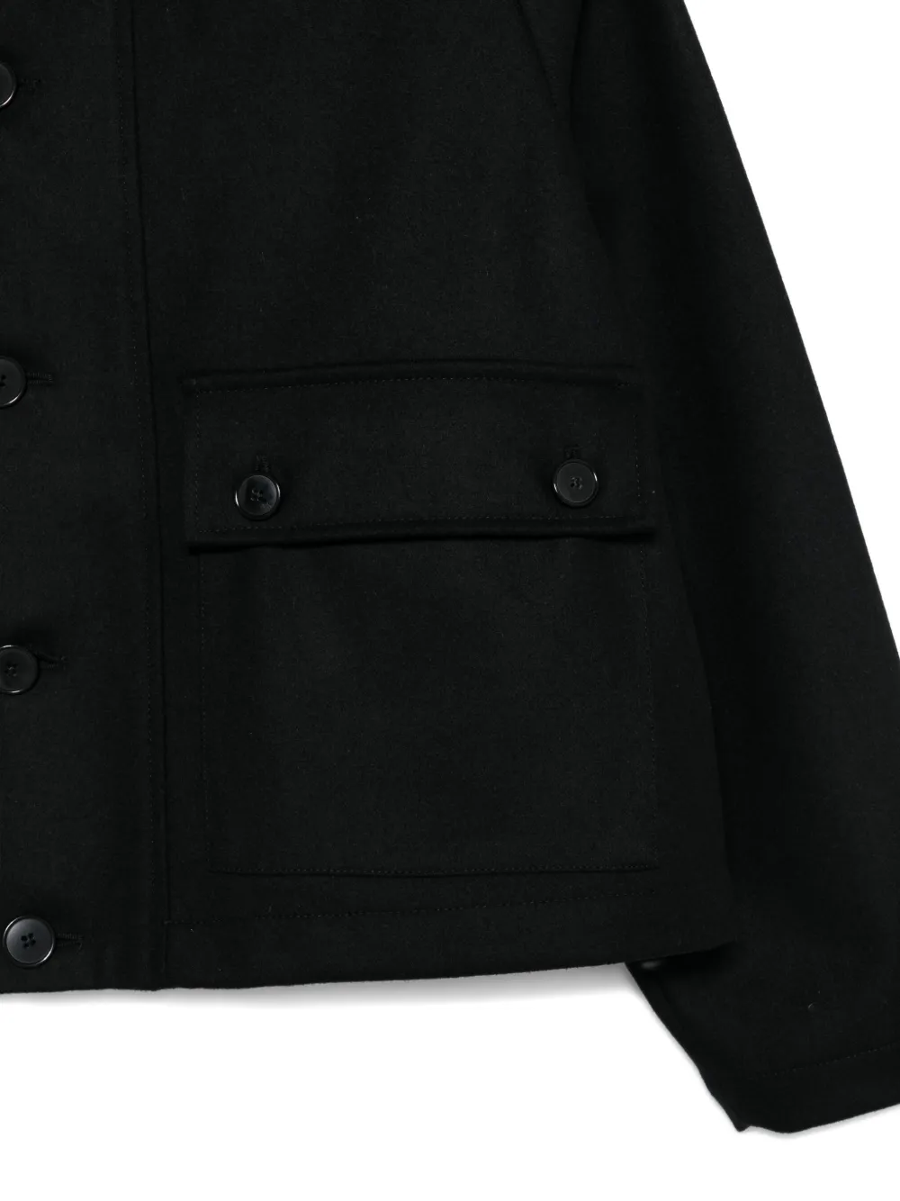 Barena Venezia Button-embellishment Jacket In Black