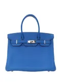 Hermès Pre-Owned 2016 Togo Birkin Retourne 30 handbag - Blue
