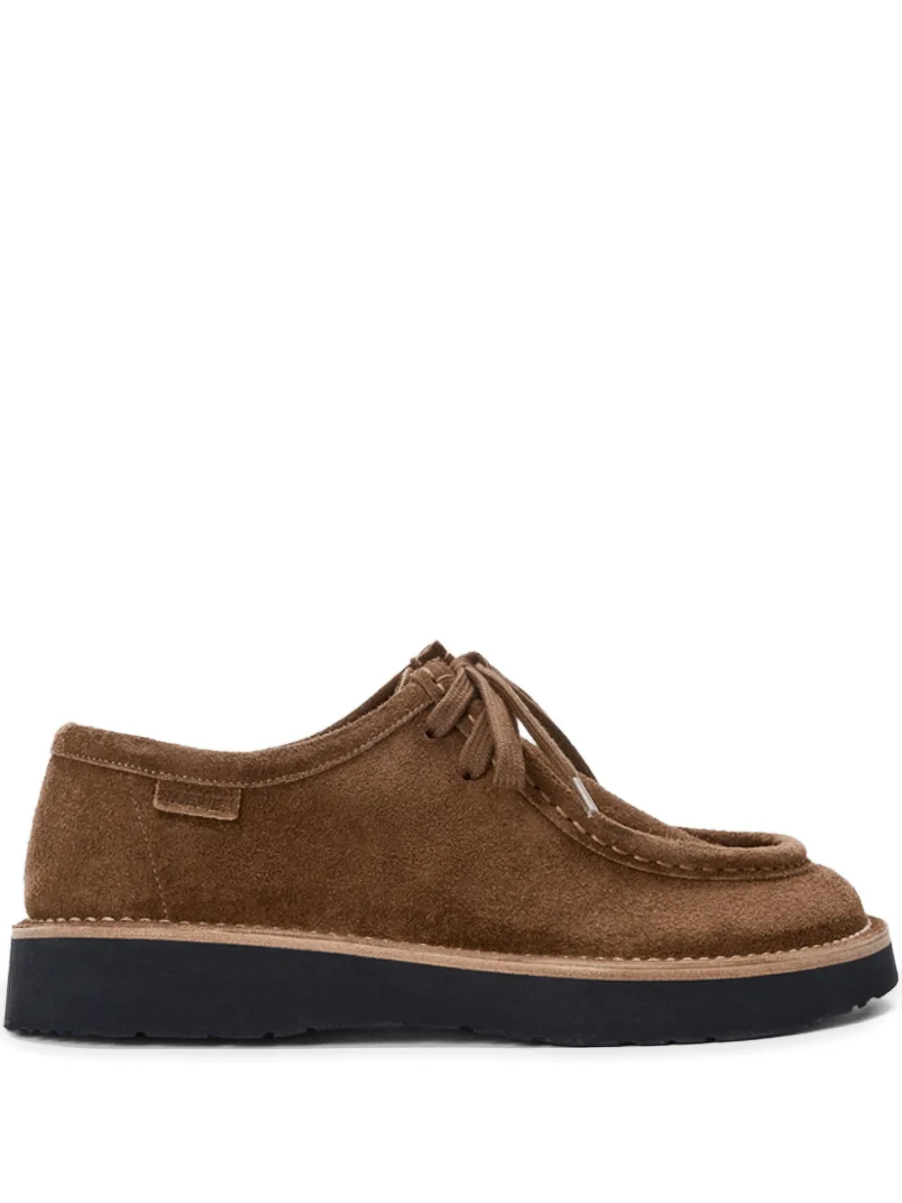LOEWE Faro suède veterschoenen Bruin