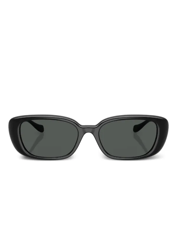 Versace Eyewear Óculos De Sol Quadrado Medusa | Preto | FARFETCH BR