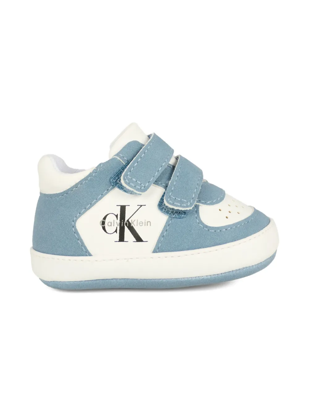 Calvin Klein Kids double-strap sneakers - Blauw