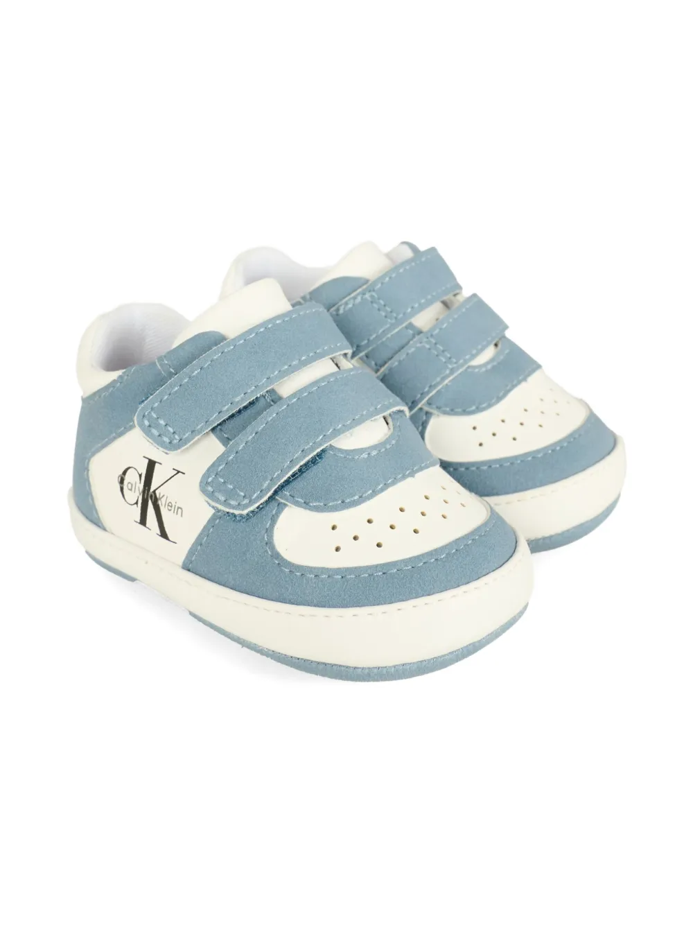 Calvin Klein Kids double-strap sneakers Blue