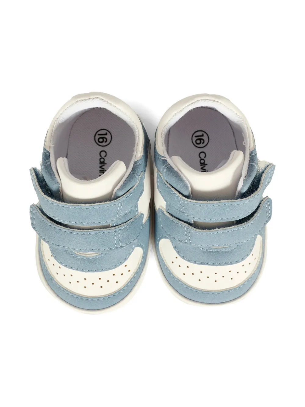 Calvin Klein Kids double-strap sneakers Blue