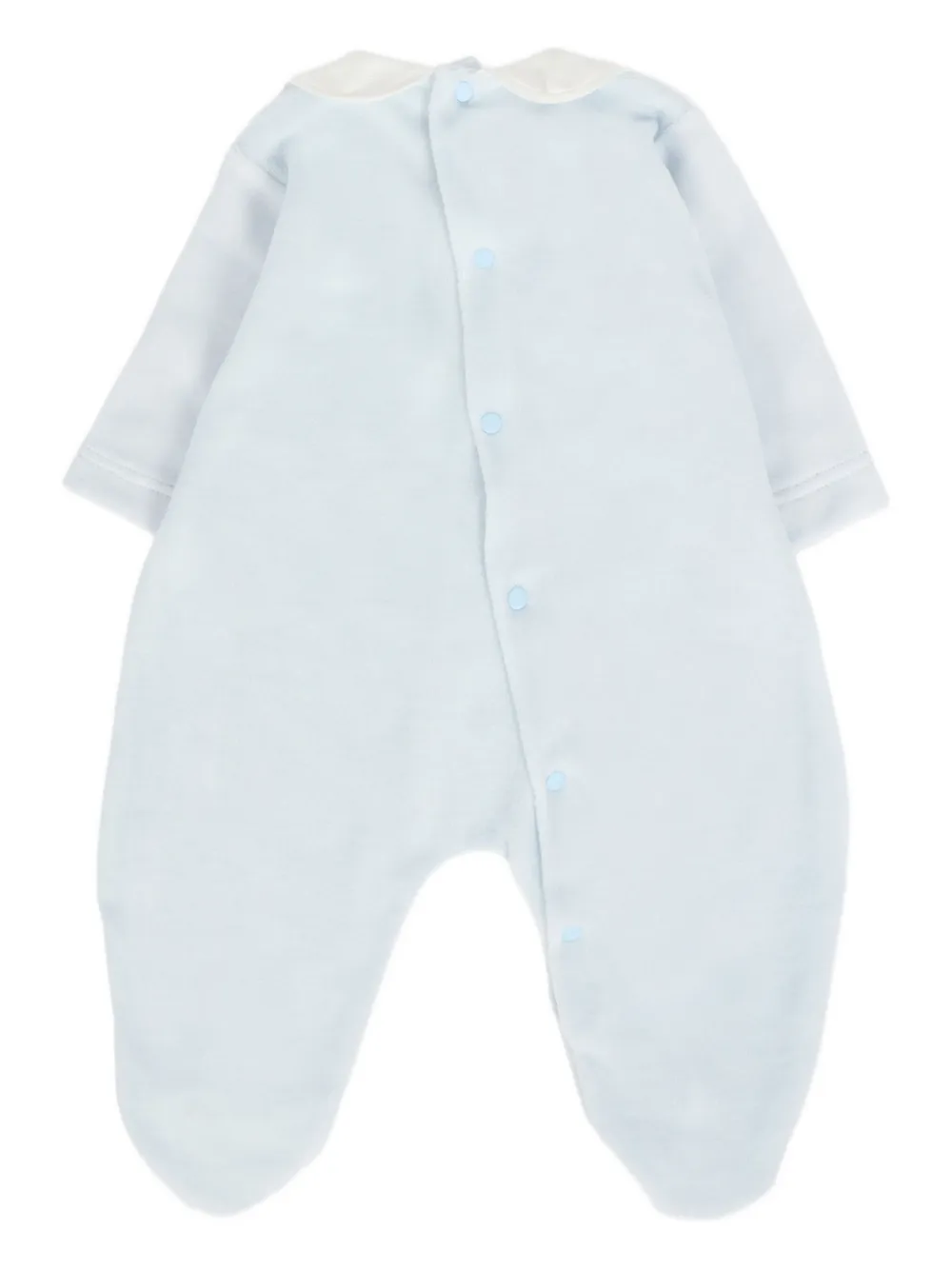 La Stupenderia peter-pan collar romper - Blauw
