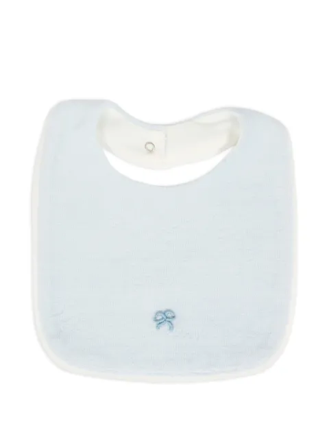 La Stupenderia embroidered-bow bib
