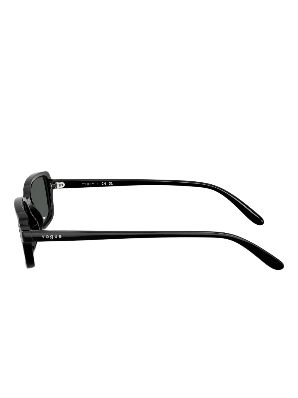 Vogue Eyewear Rectangle-frame Sunglasses In Black