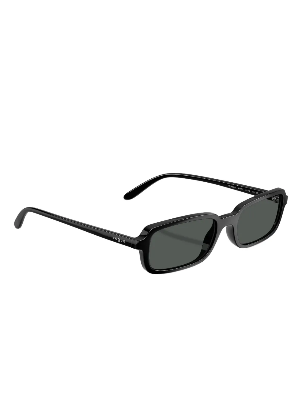Vogue Eyewear Rectangle-frame Sunglasses In Black
