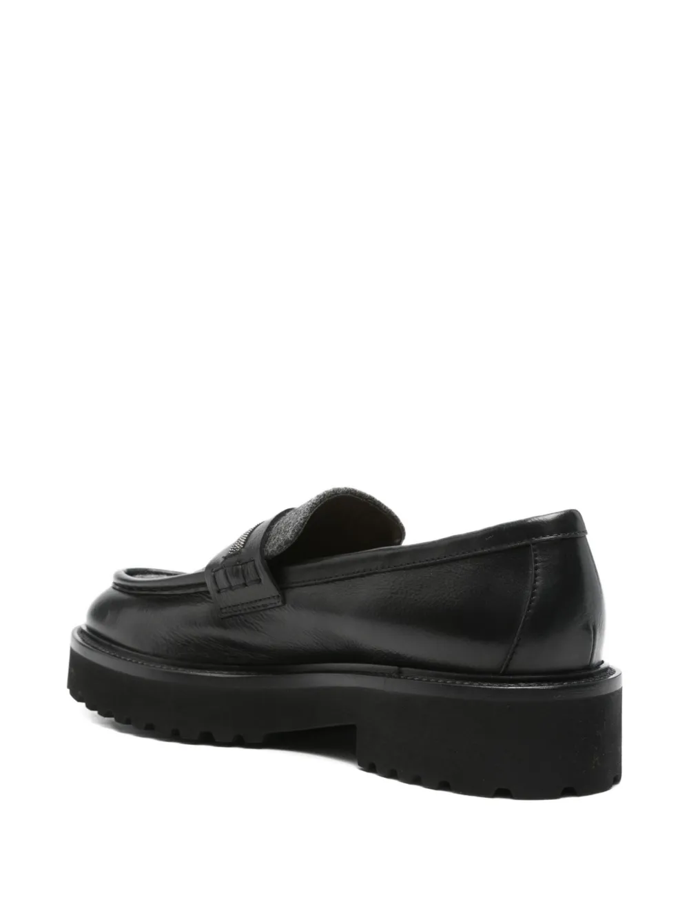 Doucal's Bermeo Penny-slot Loafers In Multi