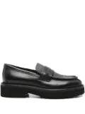 Doucal's Bermeo penny-slot loafers - Black