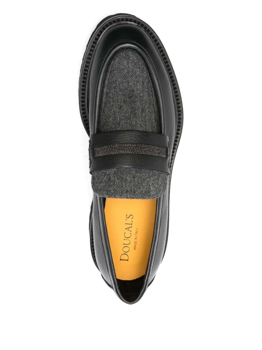 Doucal's Bermeo Penny-slot Loafers In Multi