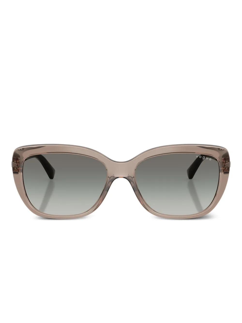Vogue Eyewear Crystal-embellished Square Sunglasses In Gold