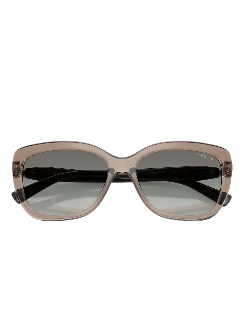 Vogue Eyewear Crystal-embellished Square Sunglasses In Gold