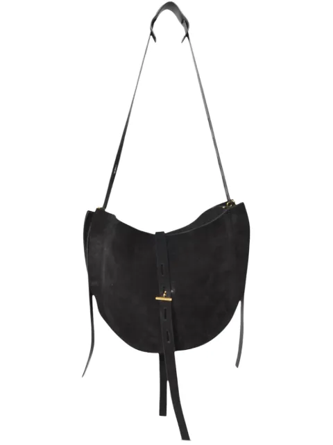 MINO BOSSI small Lizzie suede shoulder bag