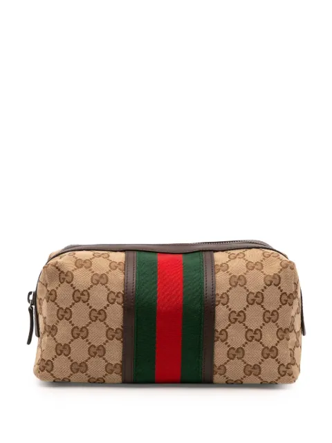 Gucci Pre-Owned 2000-2015 GG Canvas Web pouch