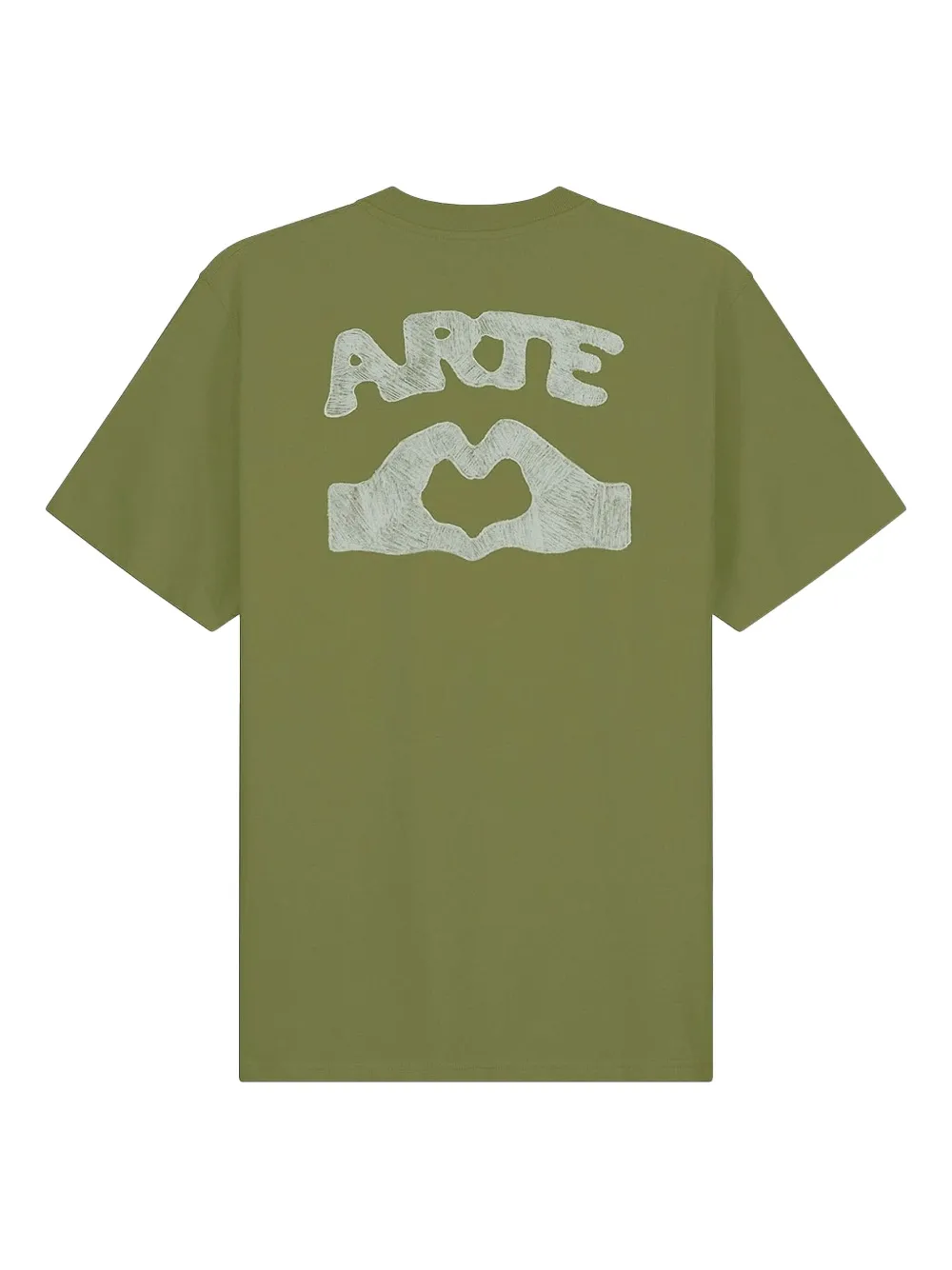 Arte Antwerp Katoenen T-shirt met grafische print Groen