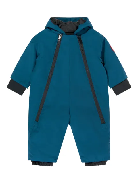 Canada Goose Kids zip hooded snowsuit