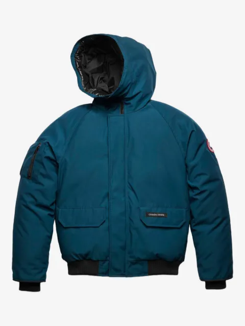 Canada Goose Kids hooded zip-up jacket