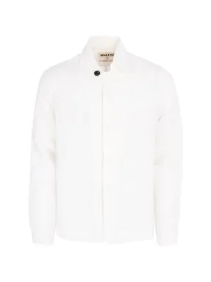 Black Comme Des Garçons コットンポプリン シャツ | ホワイト