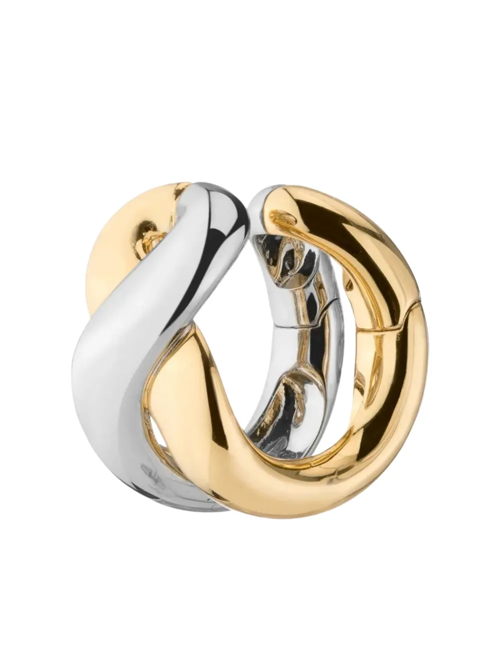 Demarson New York Odell Twisted Ear Cuff Earrings In Gold