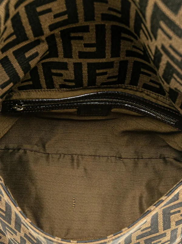 国内発送フェンディ ママ フォーエバーバッグ ズッカ Fendi Pre-Owned 2000-2010 ズッカ キャンバス マンマ