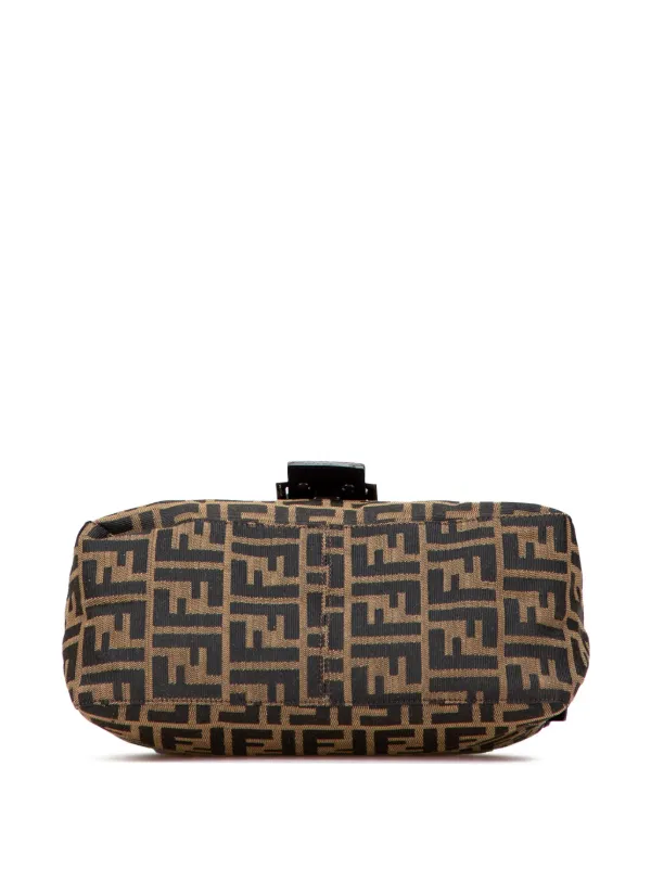 国内発送フェンディ ママ フォーエバーバッグ ズッカ Fendi Pre-Owned 2000-2010 ズッカ キャンバス マンマ
