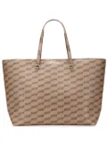 Balenciaga Pre-Owned 2010-2025 Large BB Monogram Coated Canvas Signature East West Shopper Bag tote bag - Brown