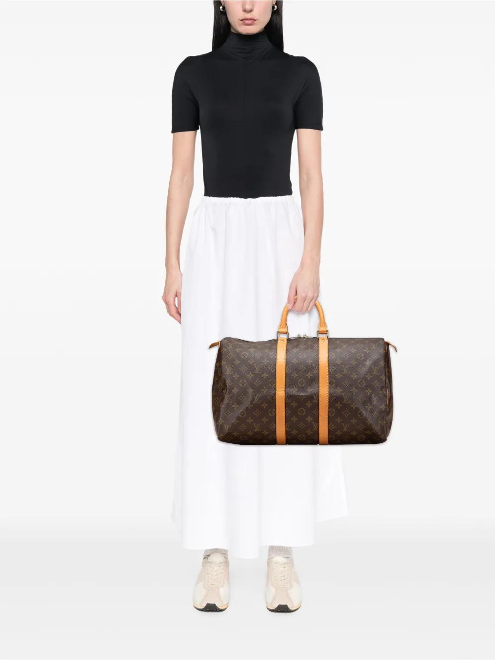 Louis Vuitton Pre-Owned 1991 Monogram Keepall 45 travel bag | Pre-Owned | Image 2