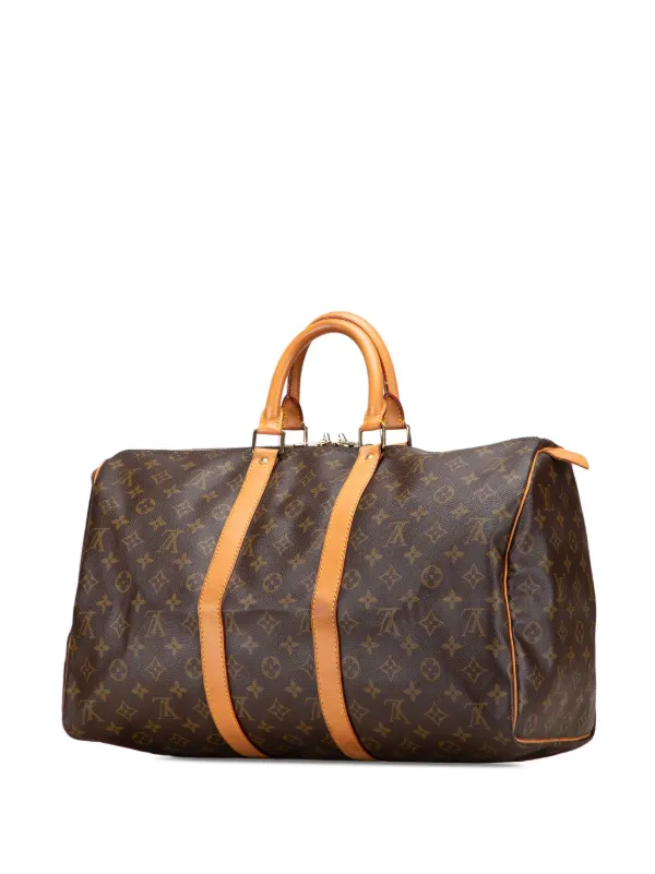 LOUIS VUITTON キーポル45 LOUIS VUITTON】キーポル45 ボストンバッグ vintage - メルカリ