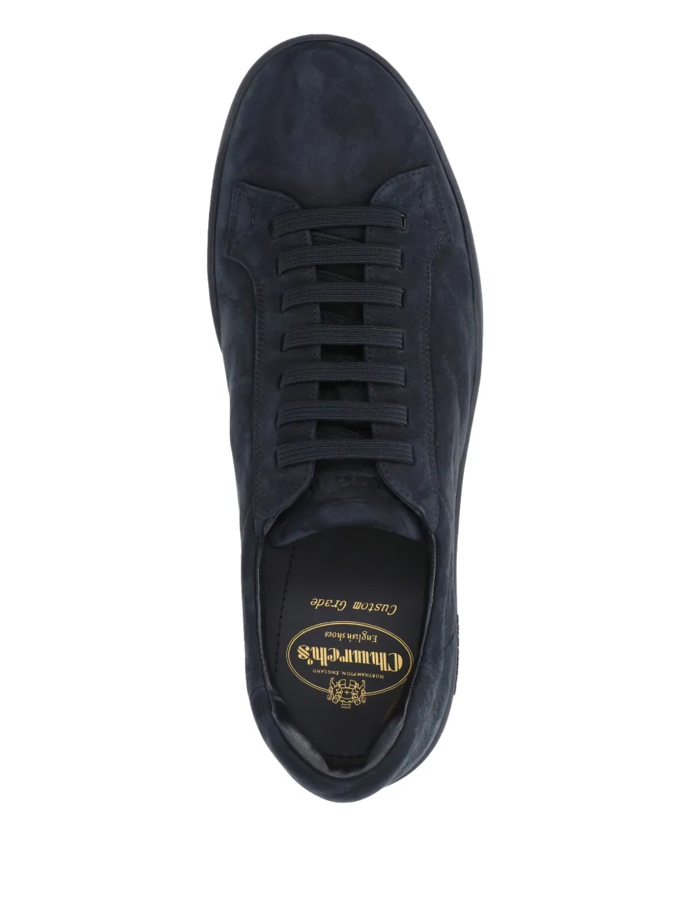 Church's suede lace-up sneakers Black