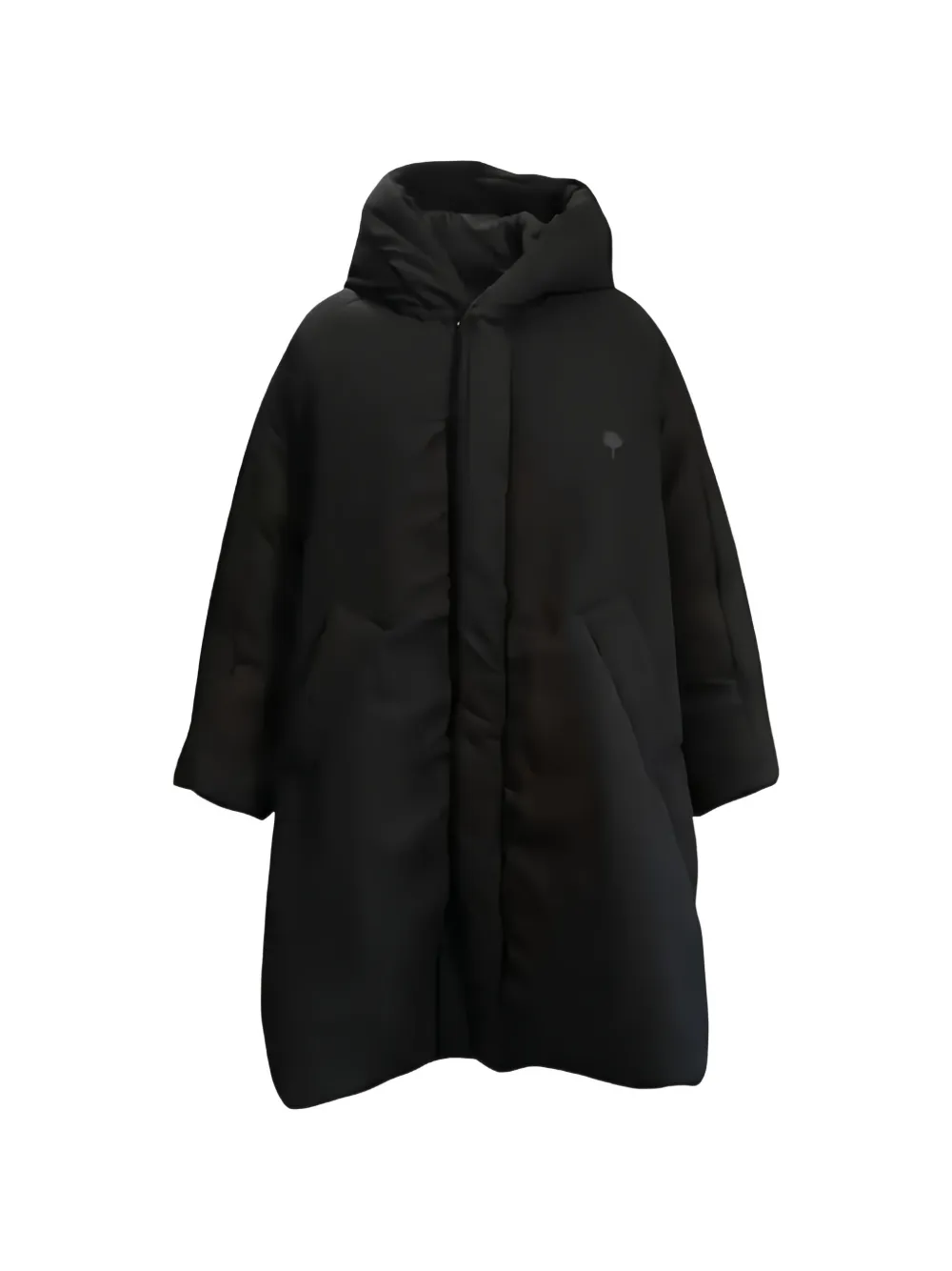 MORDECAI hooded coat - Black