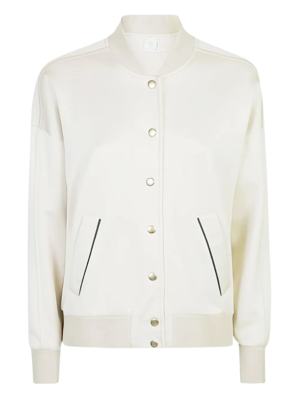 Eleventy Button-fastening Bomber Jacket In Neutral