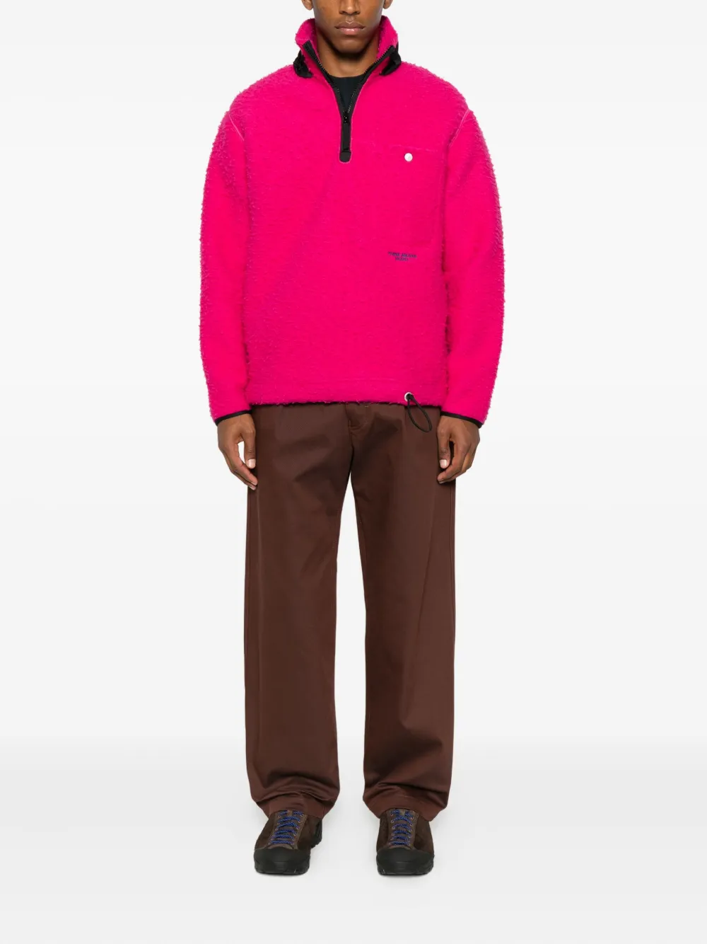 Stone Island half-zip fleece sweatshirt | Sweatshirts | Image 2