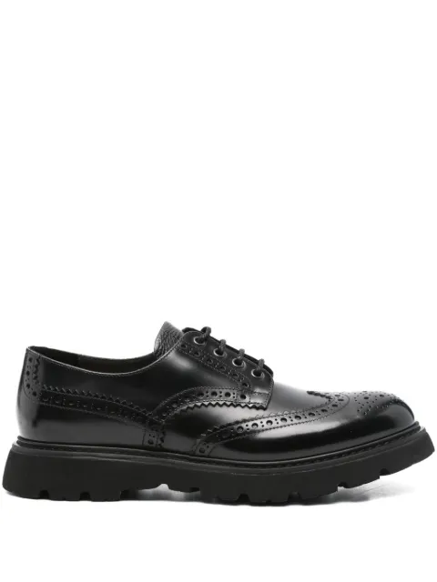 Doucal's leather oxford shoes
