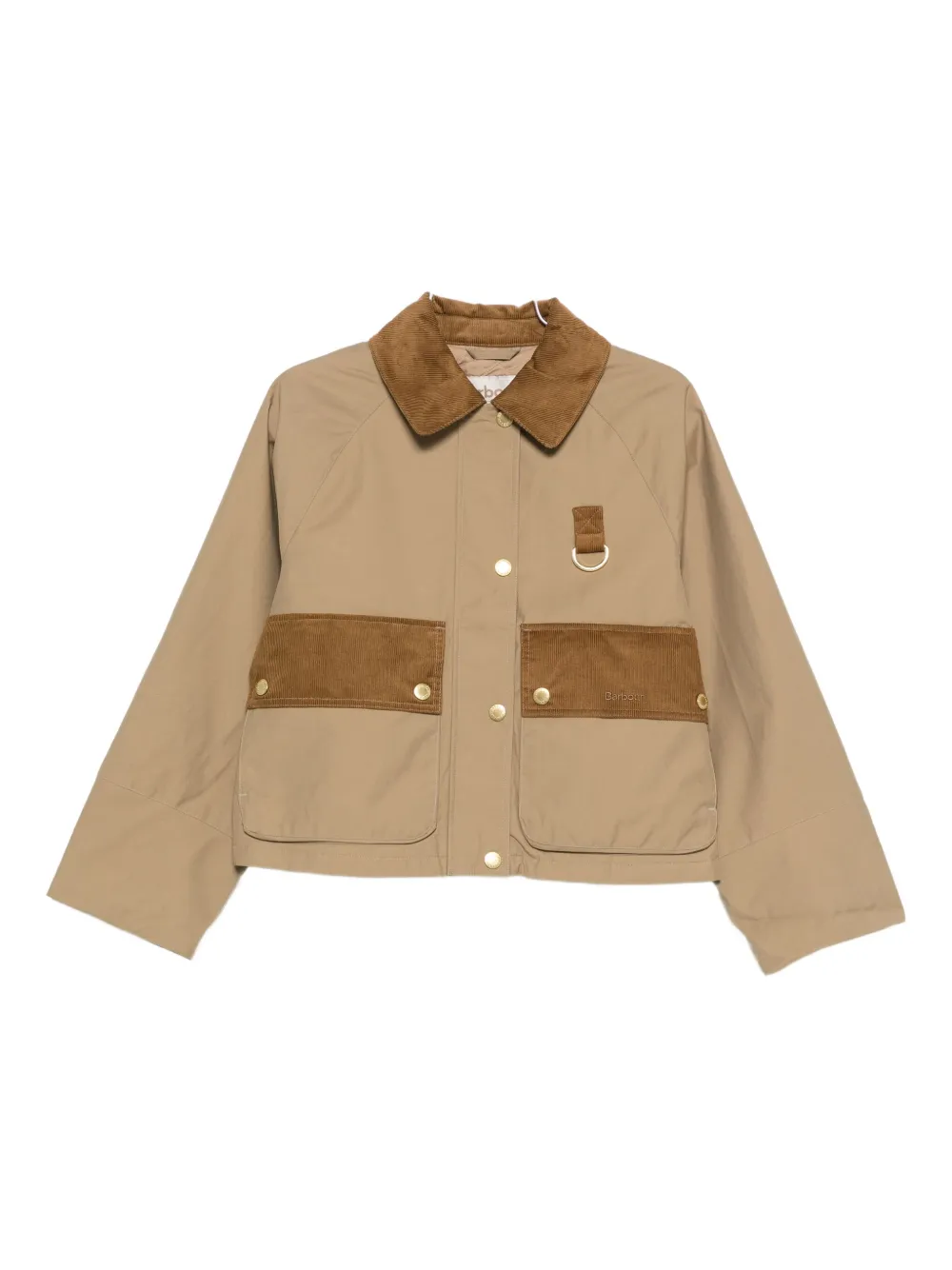 Barbour corduroy-collar pocket jacket | Brown | Image 1
