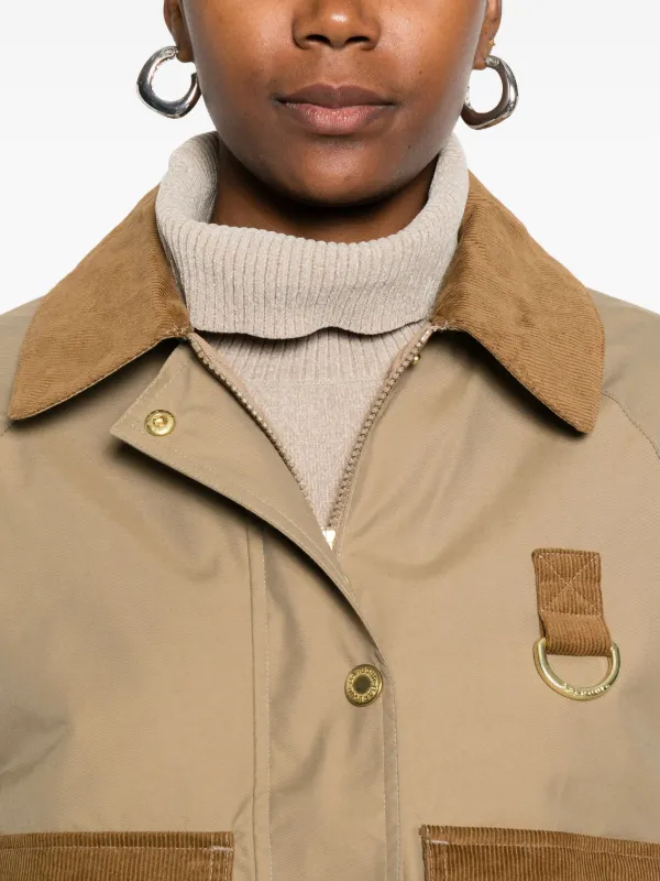 Barbour コーデュロイカラージャケット | ブラウン | FARFETCH JP