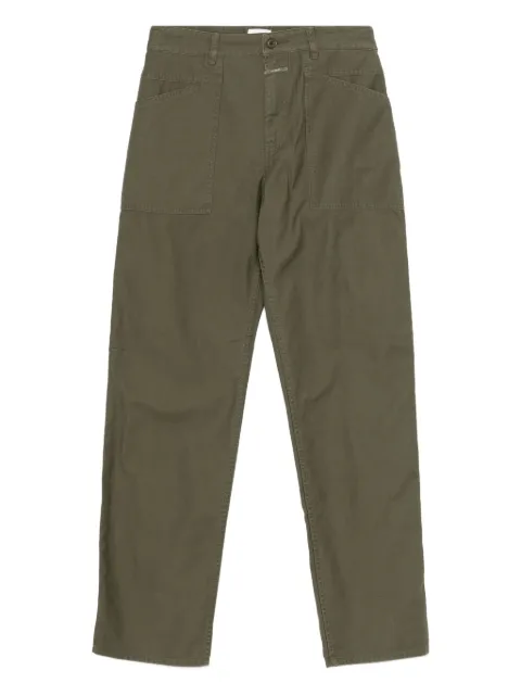 Closed pocket trousers