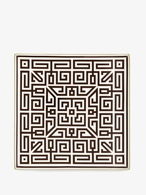 GINORI 1735 labyrinth-pattern tray (30.9cm x 30.9cm)